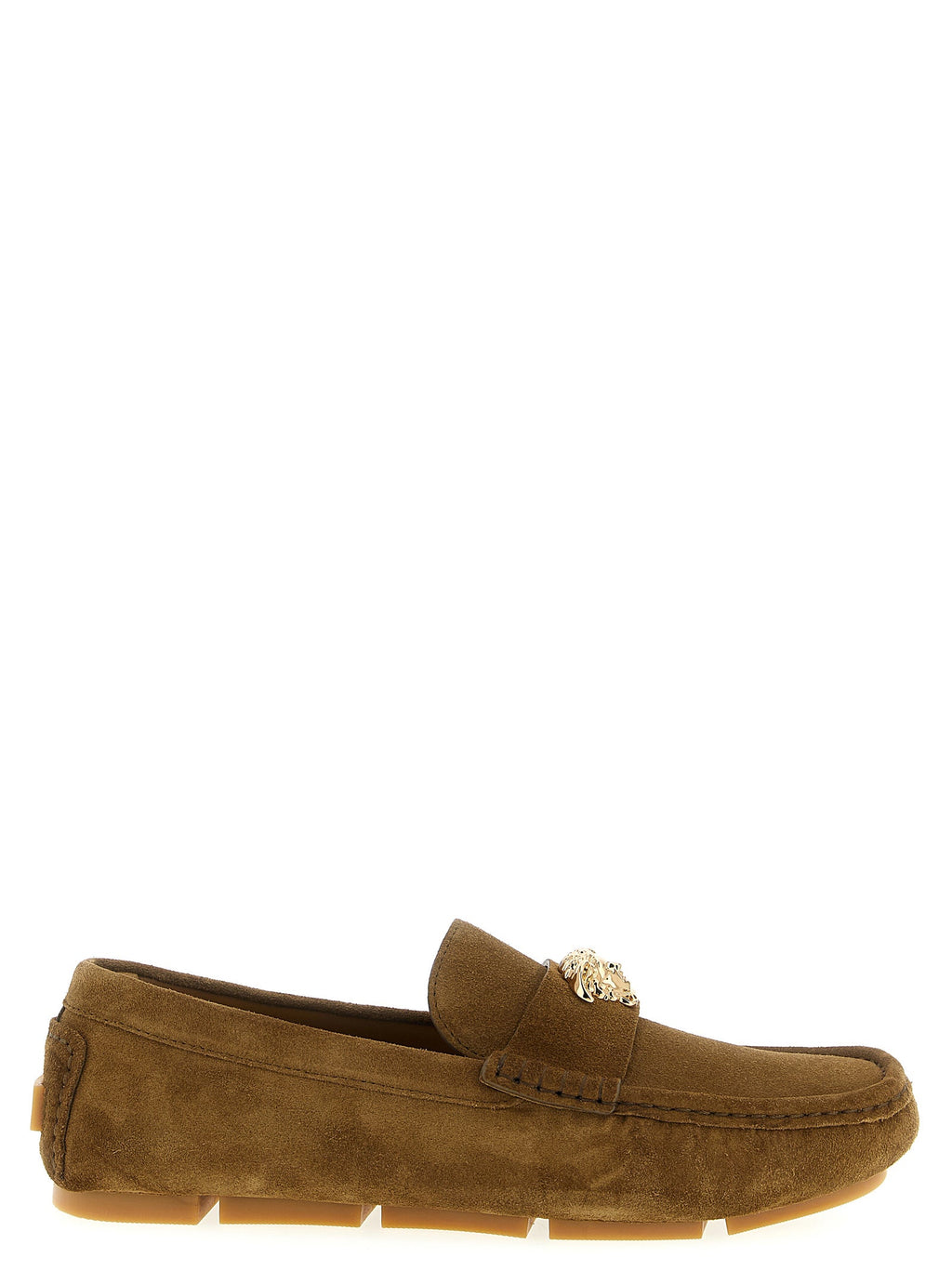 Versace Calfskin Slip-On Men's Loafers
