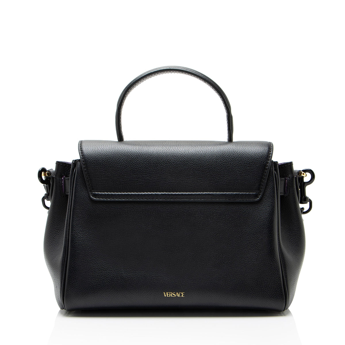 Versace Calfskin La Medusa Medium Top Handle