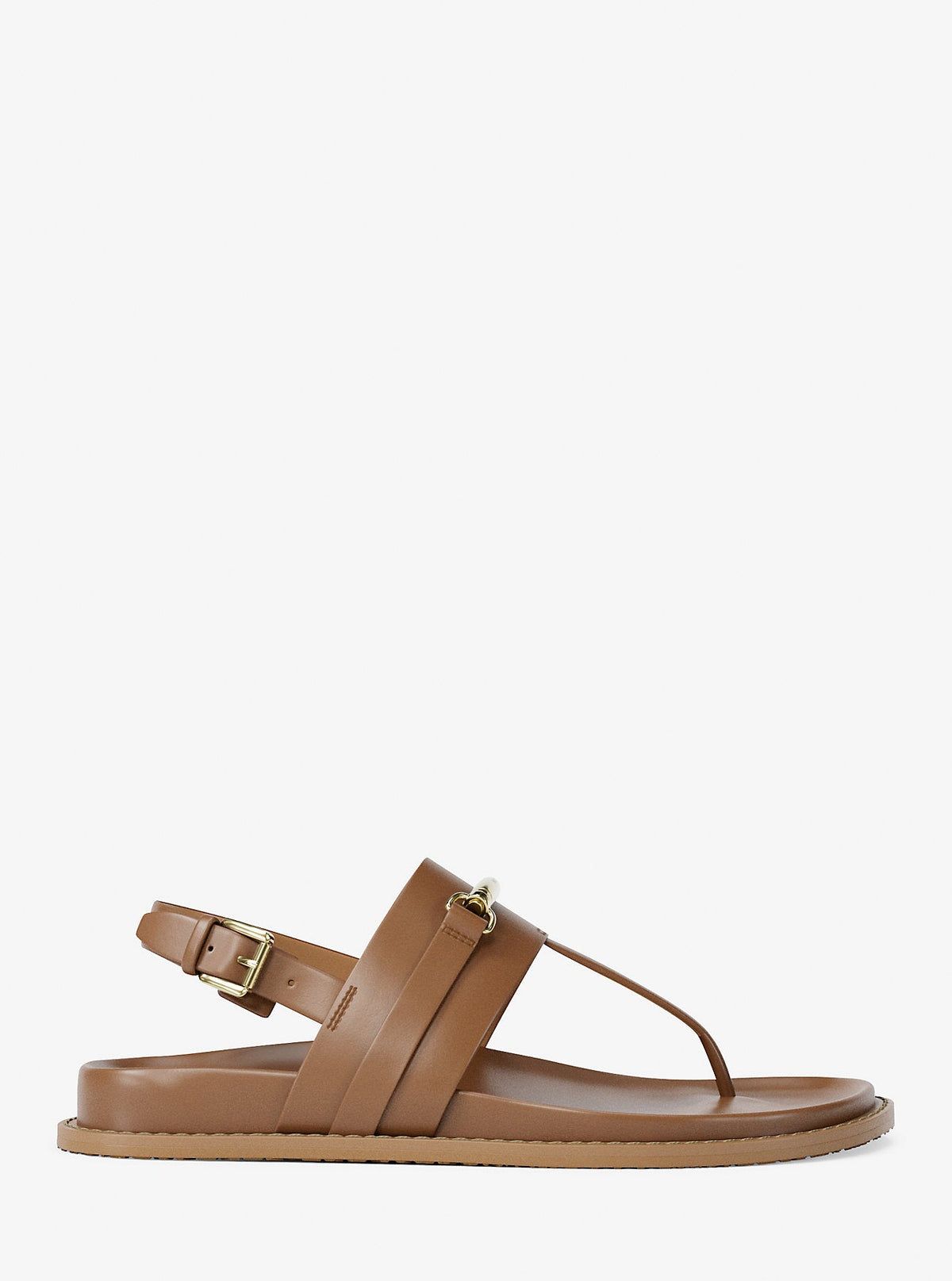Carson Leather T-Strap Sandal