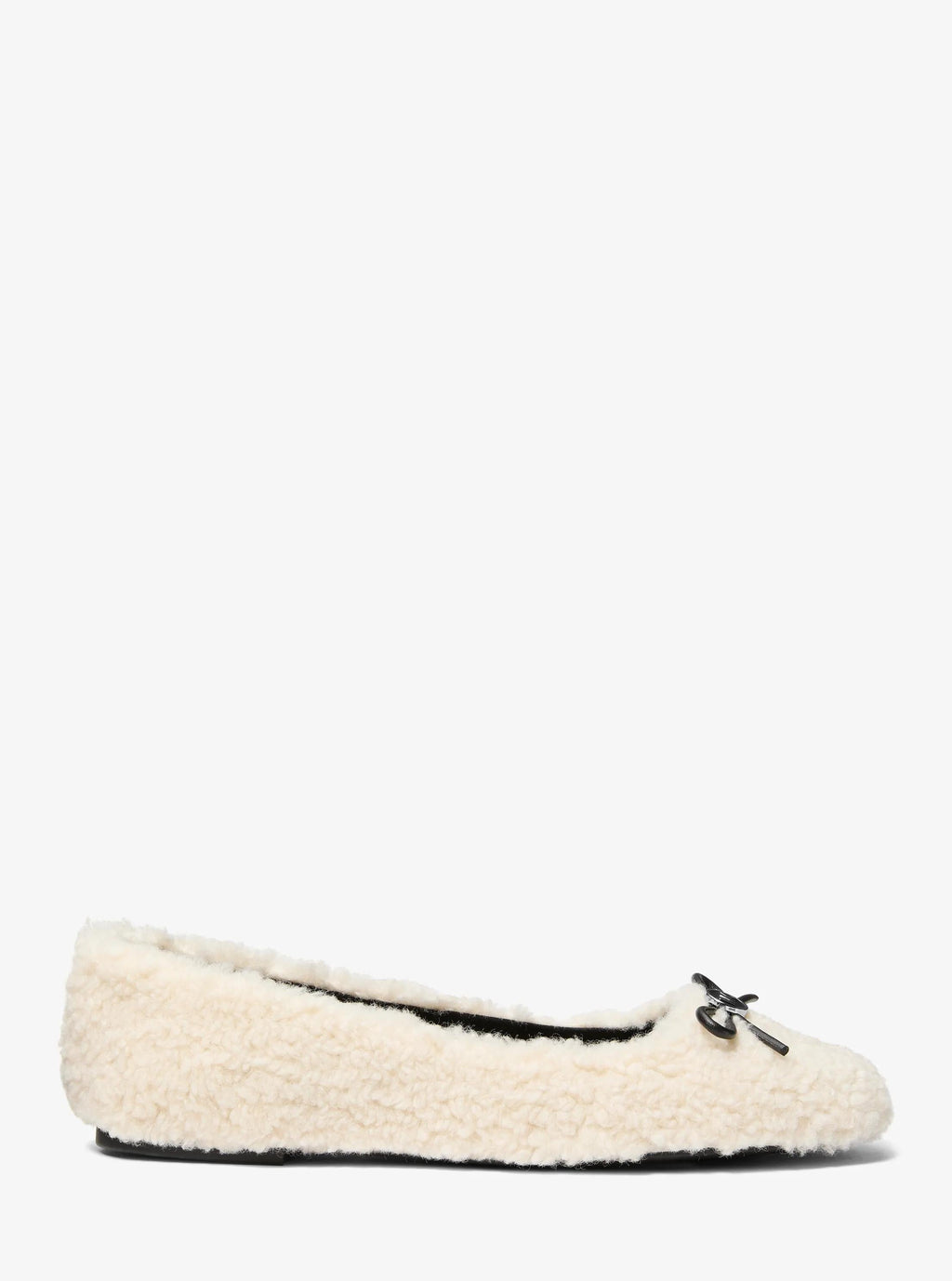 Savannah Faux Shearling Ballet Flat