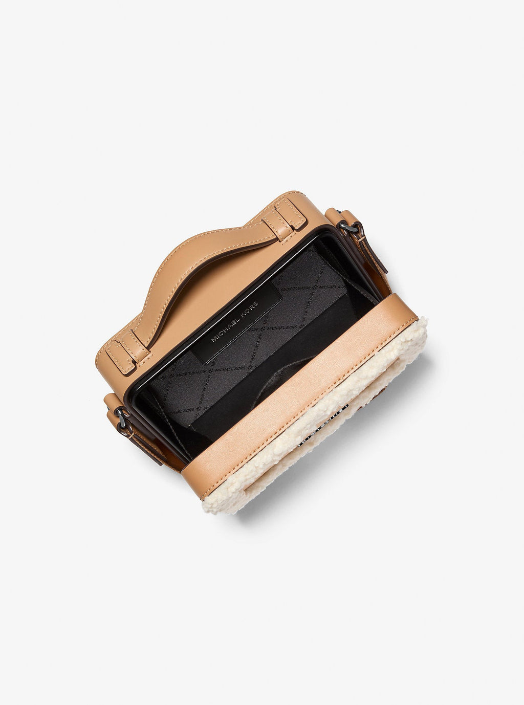 Cooper Suede and Sherpa Crossbody Bag