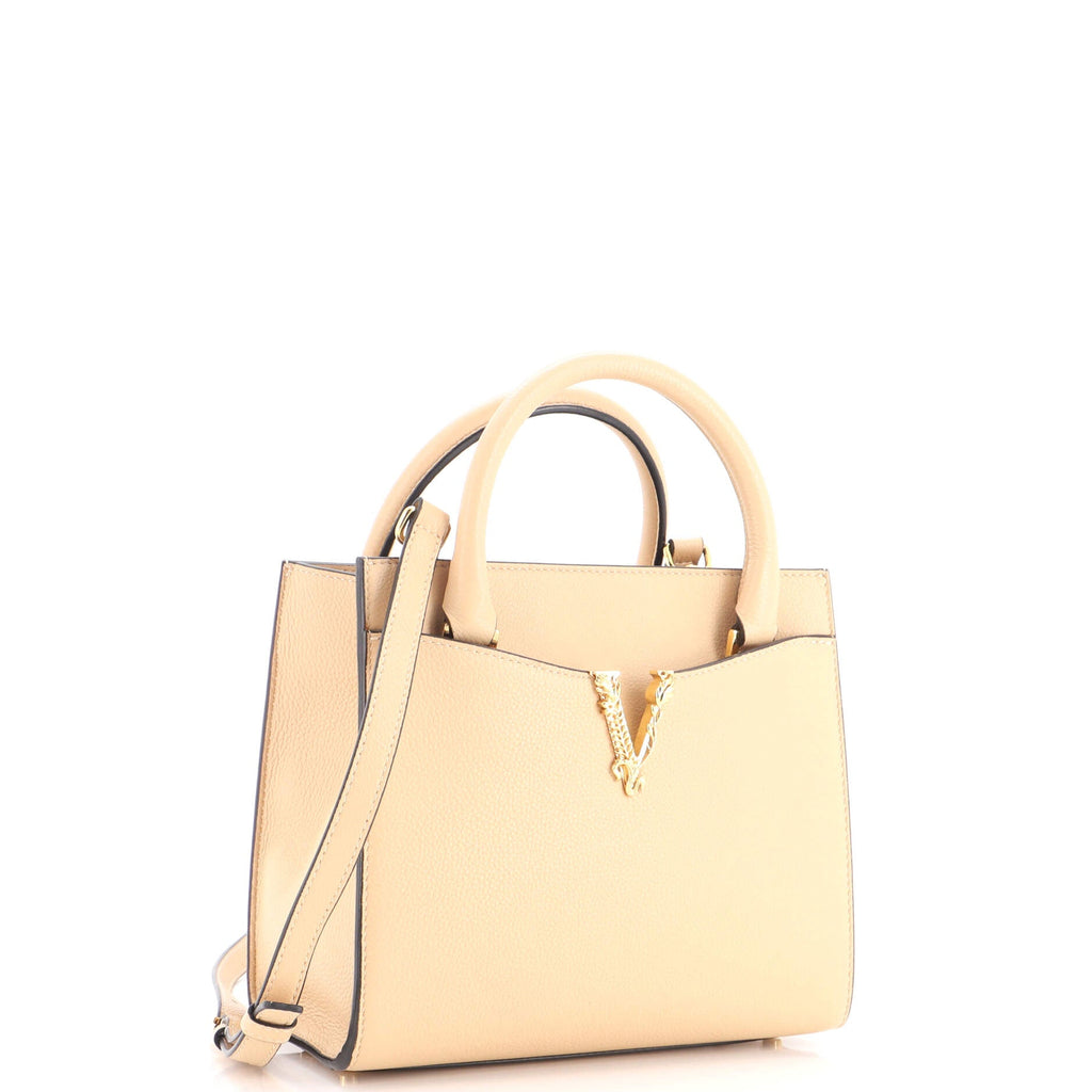 Virtus Front Pocket Tote Leather Medium