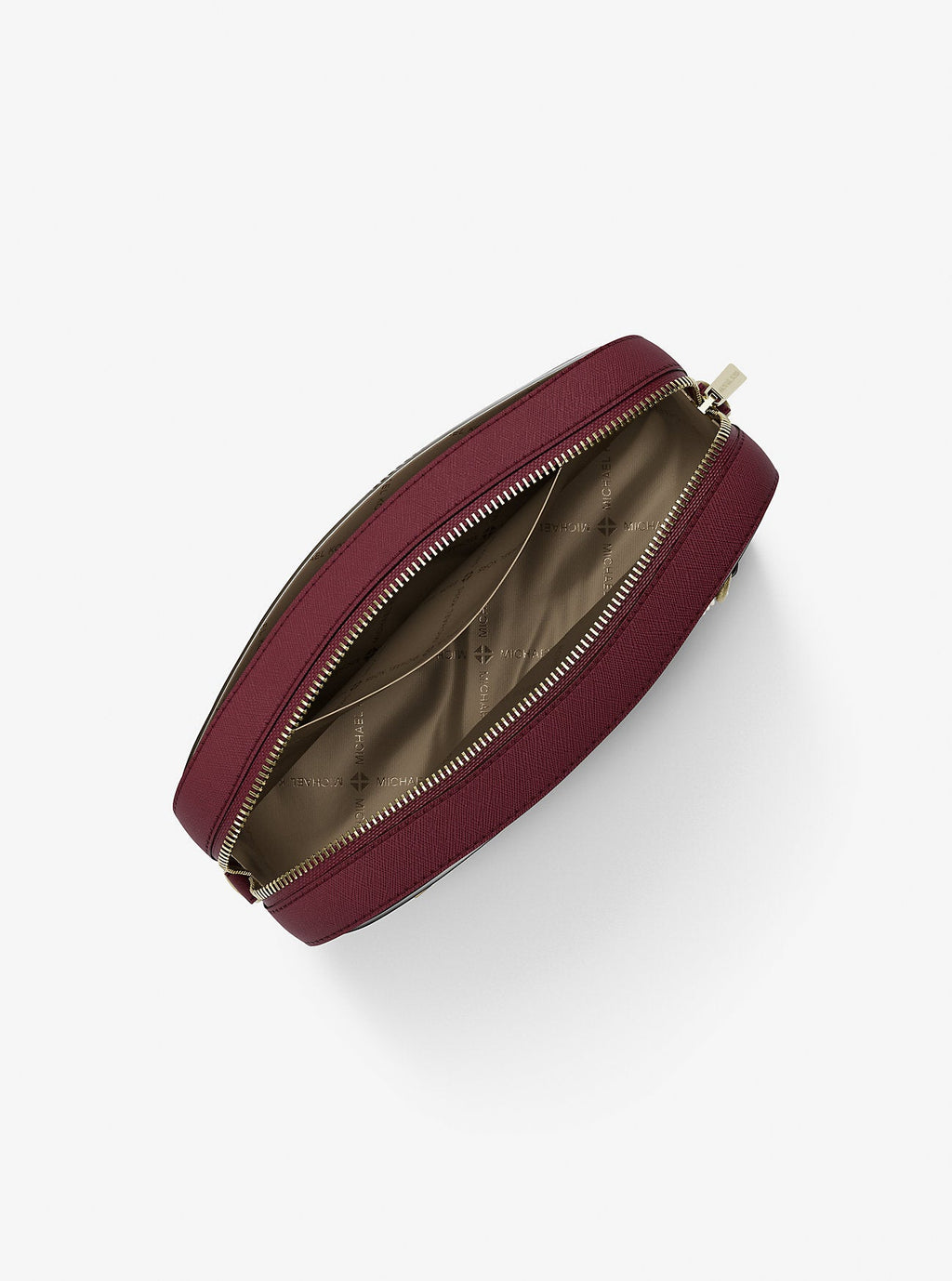 Jet Set Large Saffiano Leather Crossbody Bag