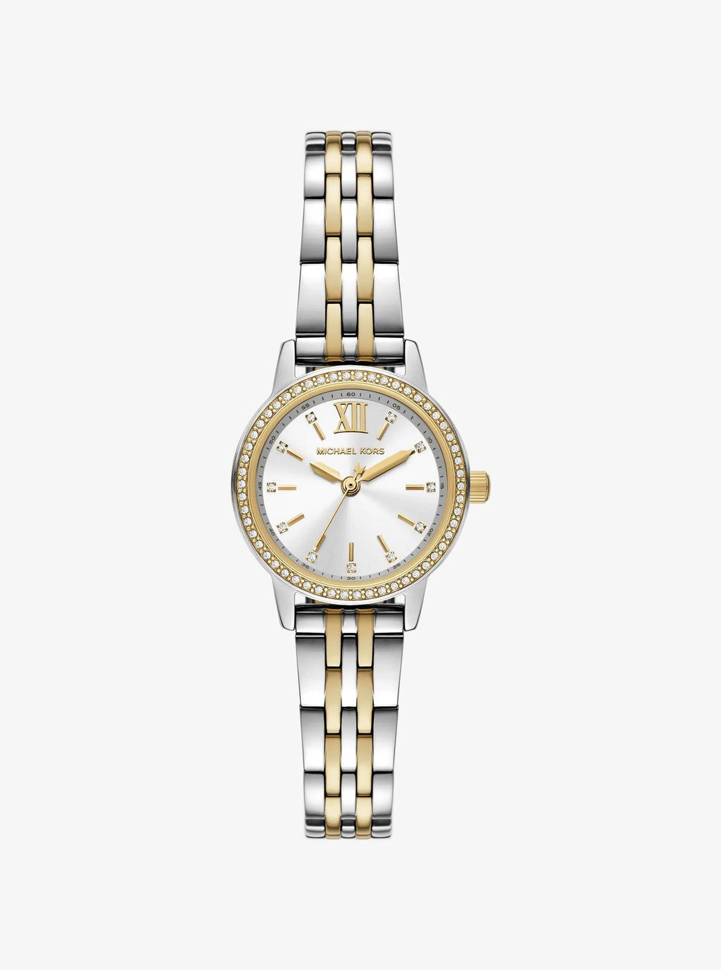 Mini Melissa Pavé Two-Tone Watch