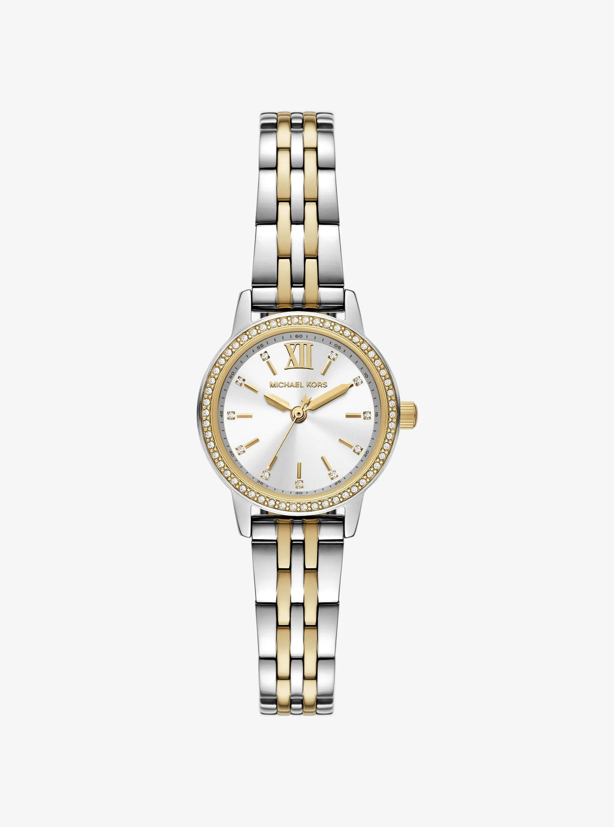 Mini Melissa Pavé Two-Tone Watch