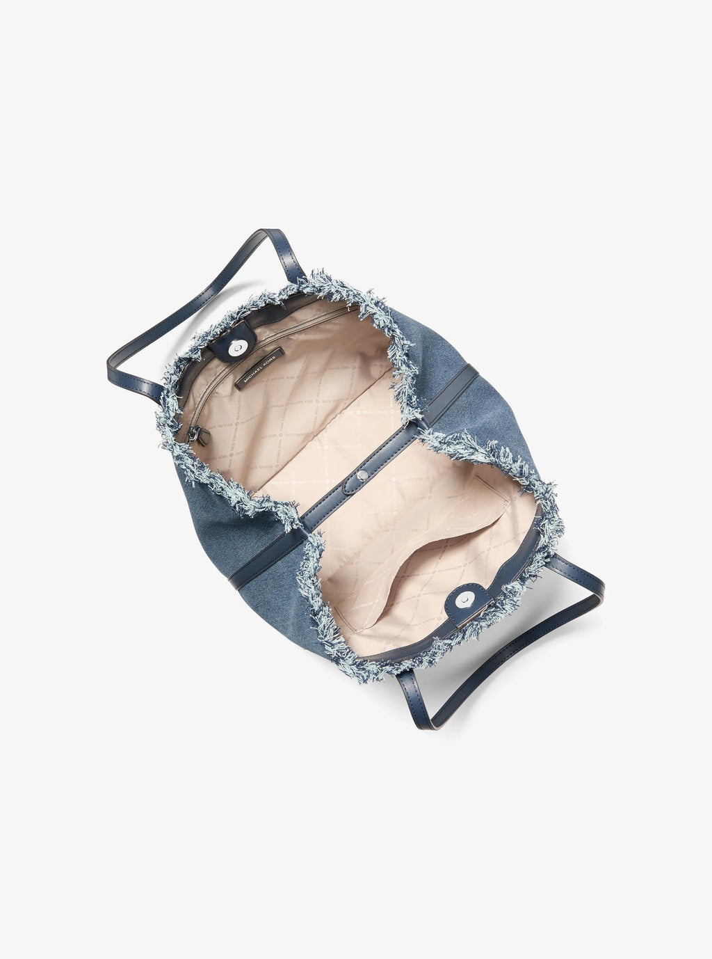 Avalon Medium Embellished Denim Convertible Tote Bag