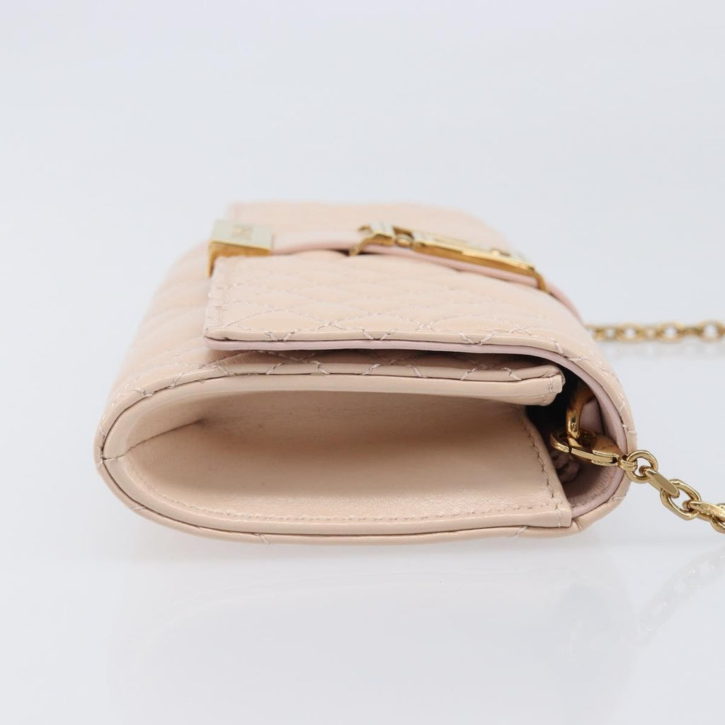 Versace Greca Goddess Convertible Clutch Leather Leather Clutche & Pouche Bag (Pre-Owned)