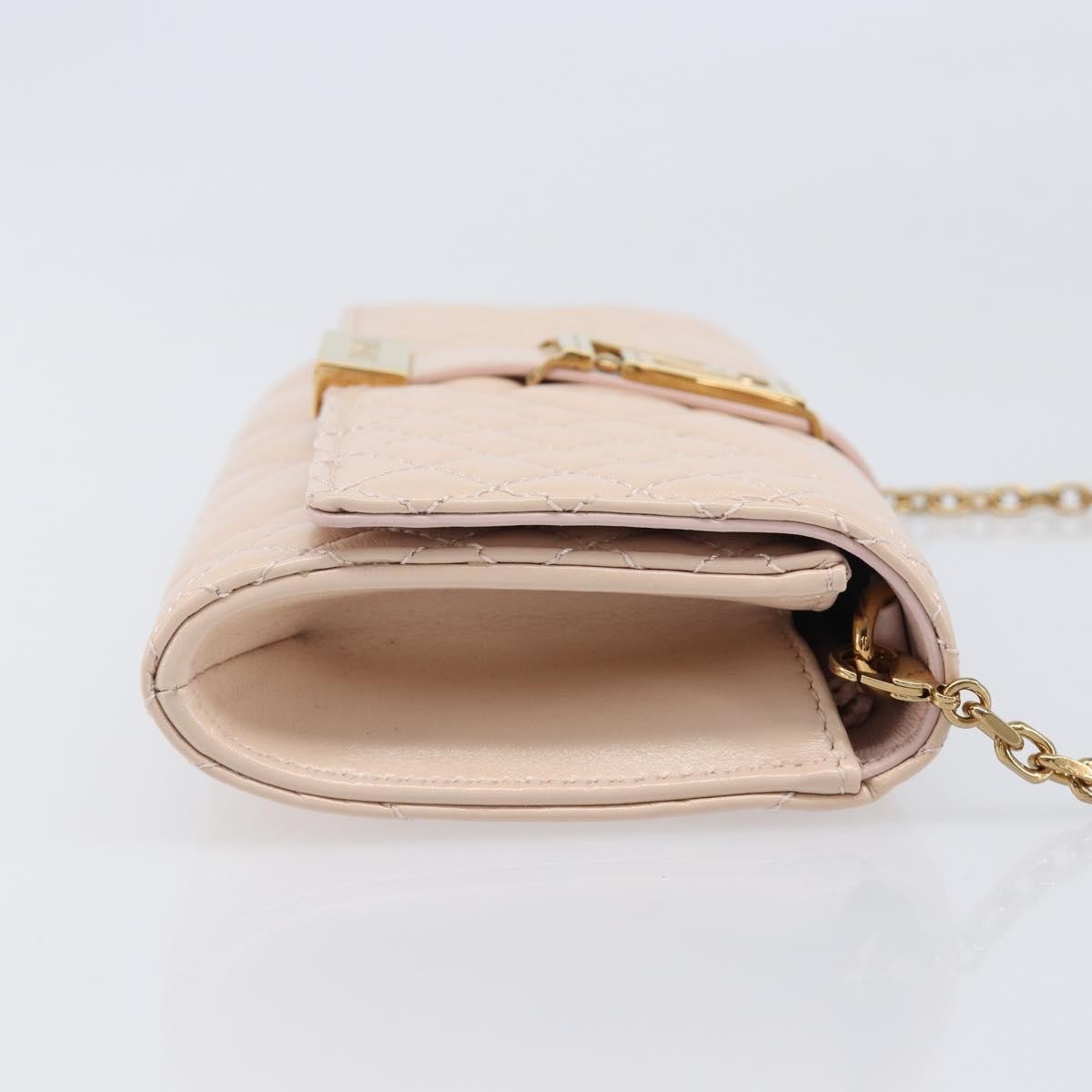 Versace Greca Goddess Convertible Clutch Leather Leather Clutche & Pouche Bag (Pre-Owned)