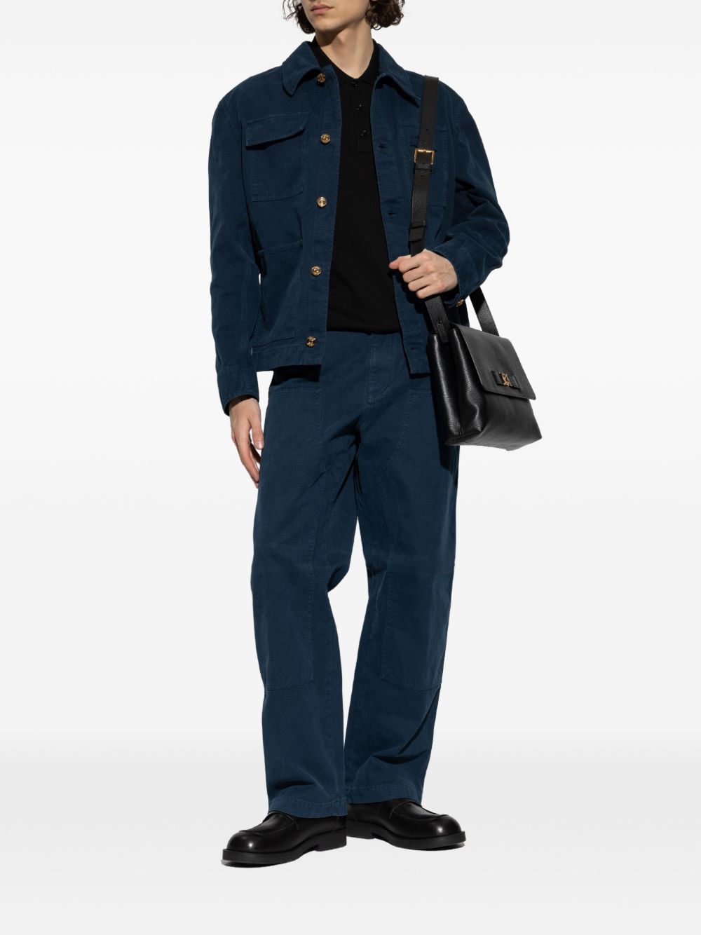 Structured Silk And Nylon Jacket