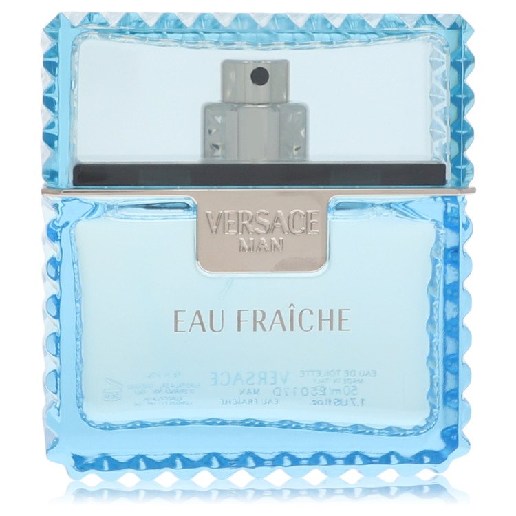 2pcs Combo Versace Man by Versace Eau Fraiche Eau De Toilette Spray (unboxed) 1.7 oz for Men