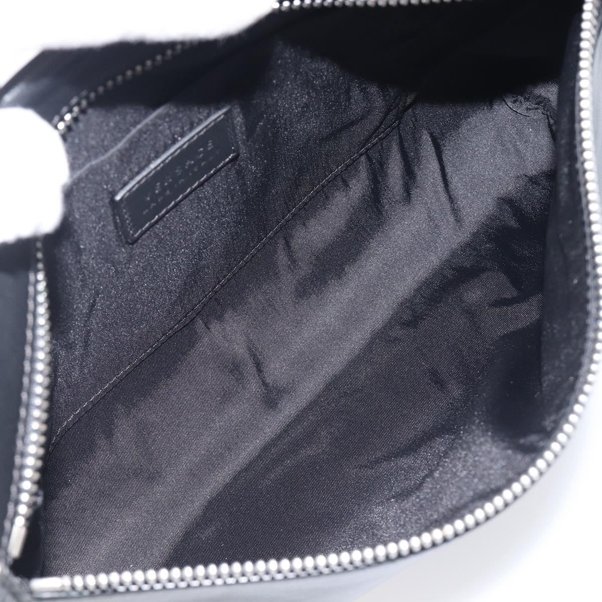 Versace Logo Medusa Wristlet Leather Leather Clutche & Pouche Bag (Pre-Owned)