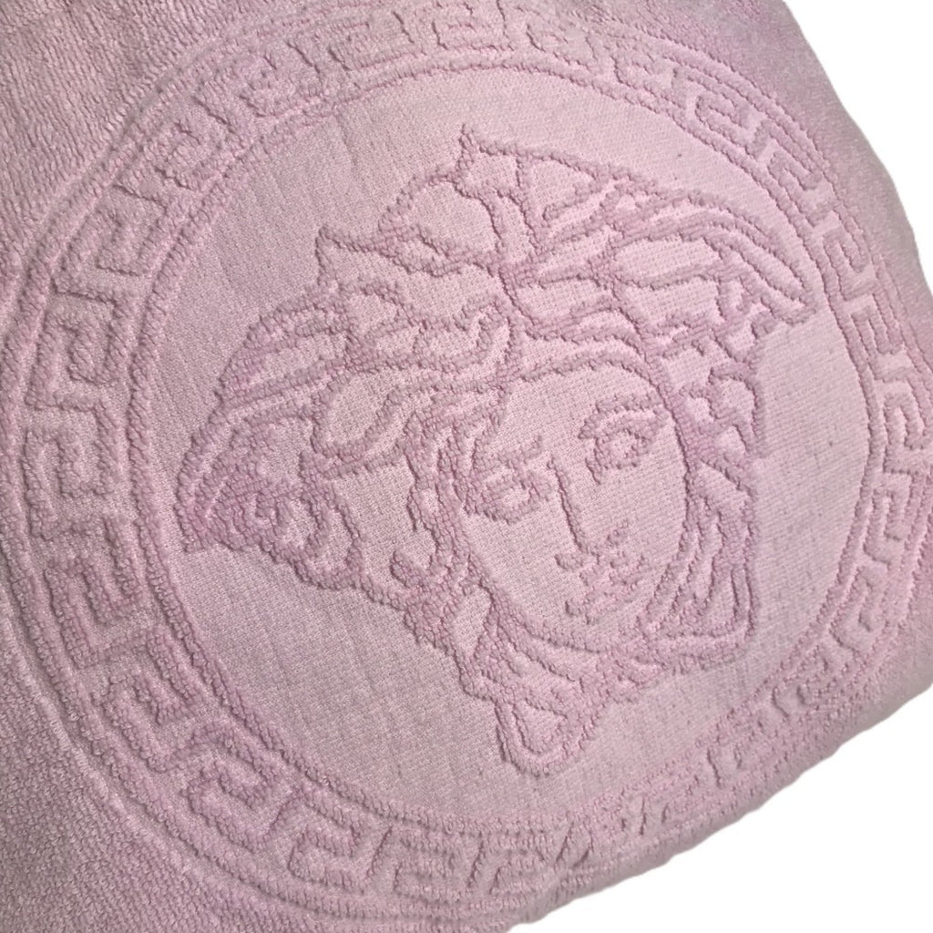 Versace Cotton Boston Bag Shoulder Bag Tote Bag (Pre-Owned)