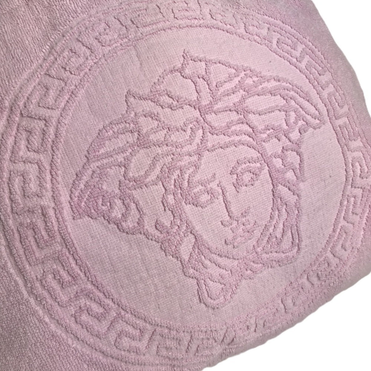 Versace Cotton Boston Bag Shoulder Bag Tote Bag (Pre-Owned)