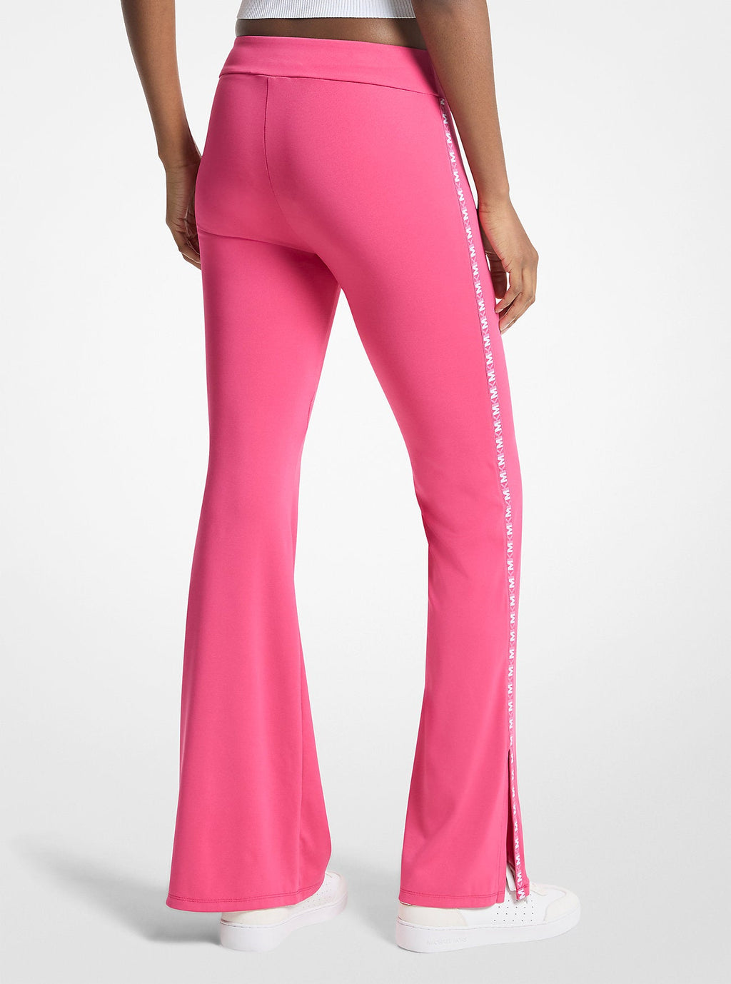 Logo Tape Flared Leggings