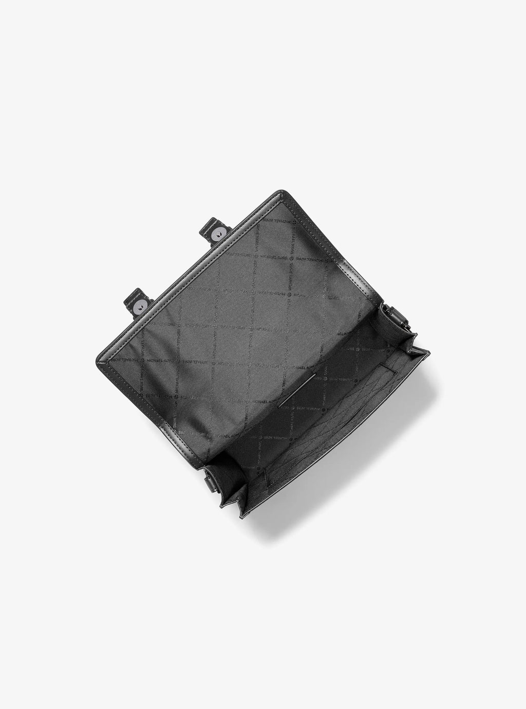 Cooper Pebbled Leather and Signature Logo Trunk Crossbody Bag