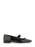 Patent Leather Ballerina "Gianni Ribbon"
