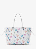 Voyager Large Printed Signature Logo Tote Bag