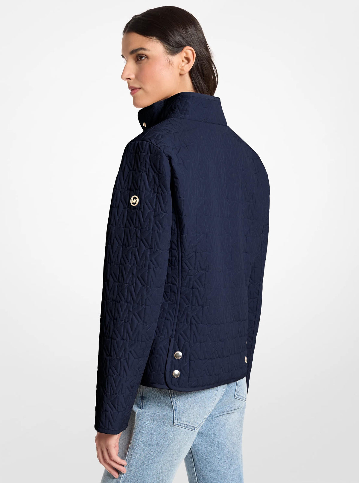 Quilted Logo Jacket