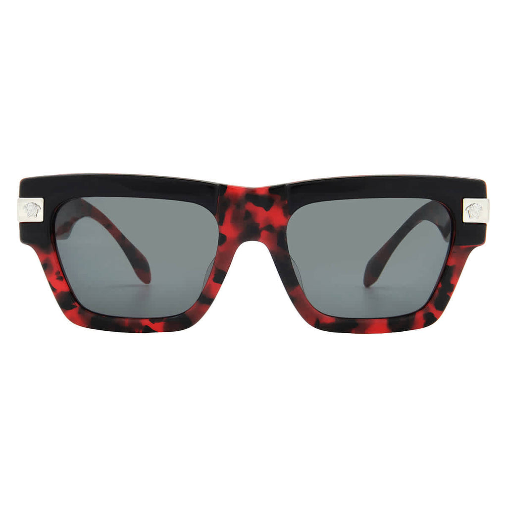 Versace Dark Grey Square Men's Sunglasses VE4464F 545787 55