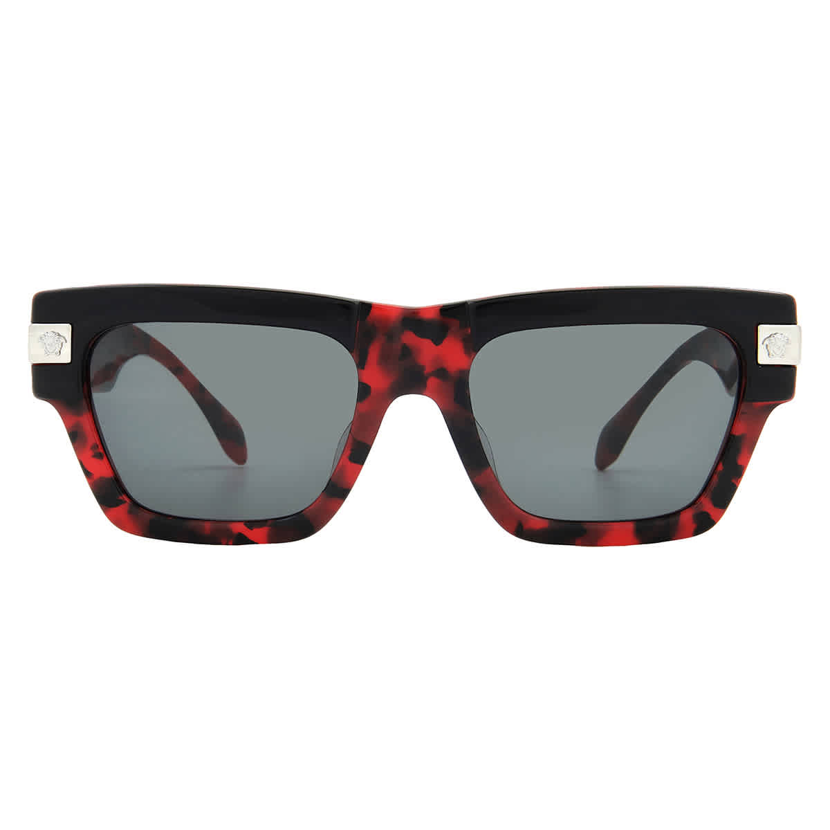 Versace Dark Grey Square Men's Sunglasses VE4464F 545787 55