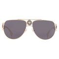 Versace Grey Pilot Men's Sunglasses VE2225 100287 60