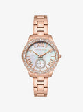 Liliane Pavé Rose Gold-Tone Watch