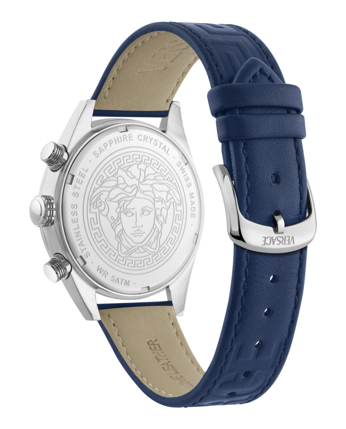 Athletic Chrono Leather Strap