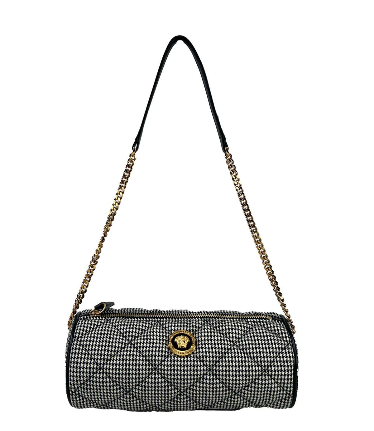 Versace Versace Medusa Quilted Evening Sling Crossbody Women's Bag
