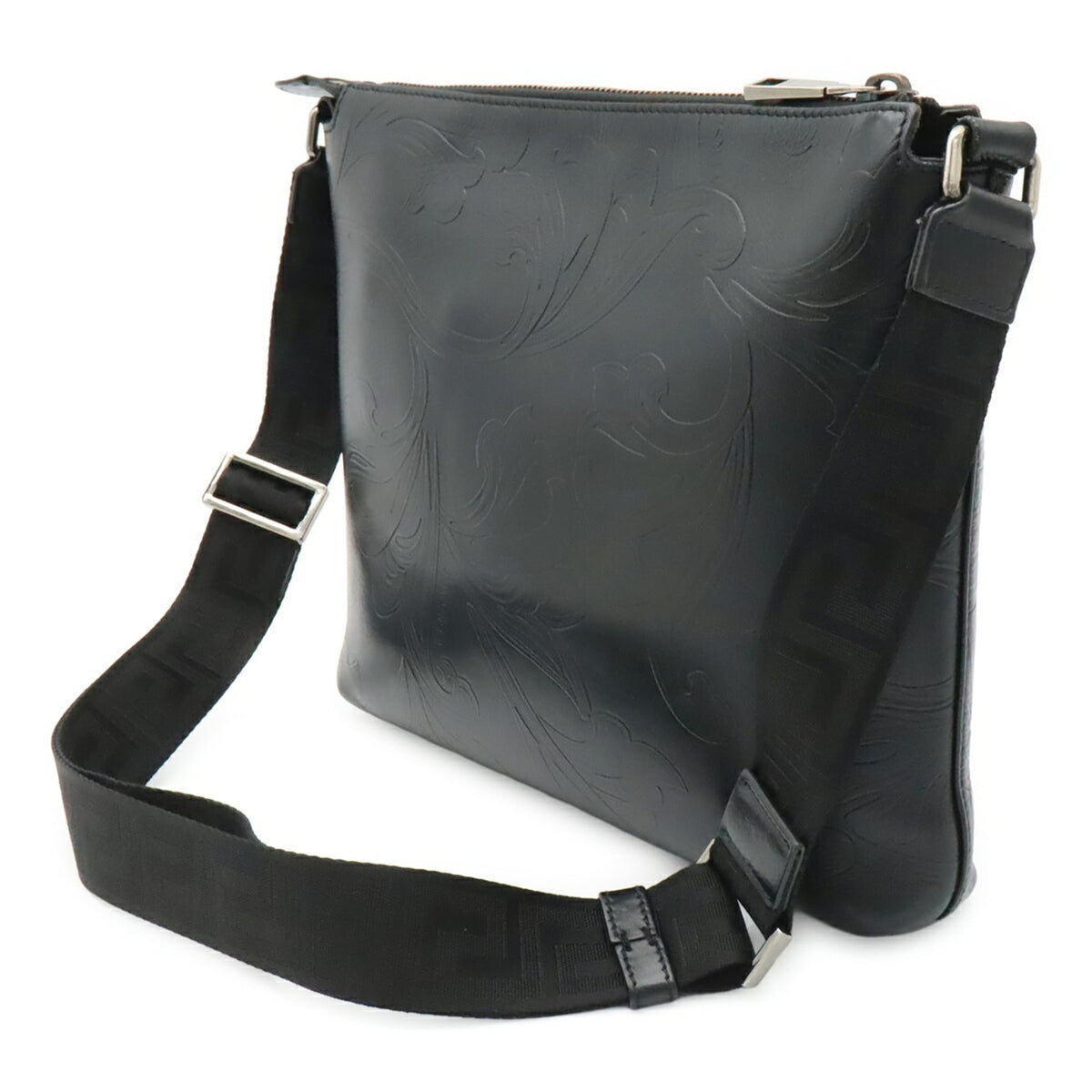 Versace Leather Shoulder Bag (Pre-Owned)