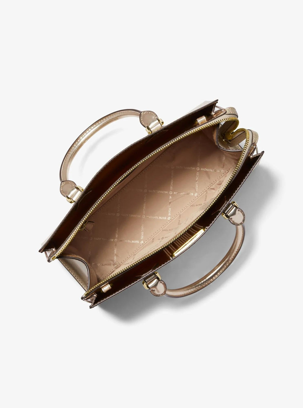 Sheila Medium Metallic Satchel