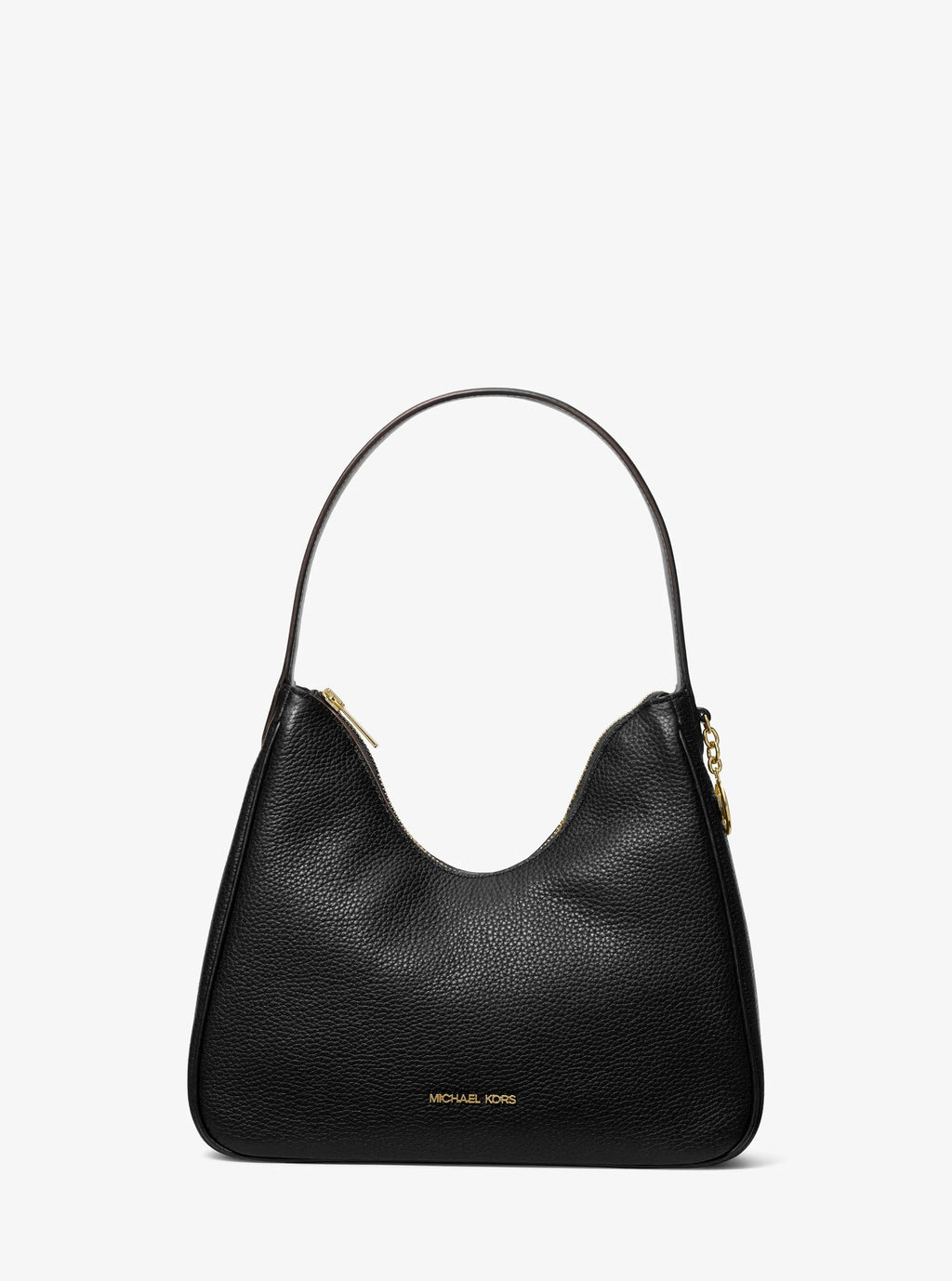 Nayla Small Pebbled Leather Hobo Shoulder Bag
