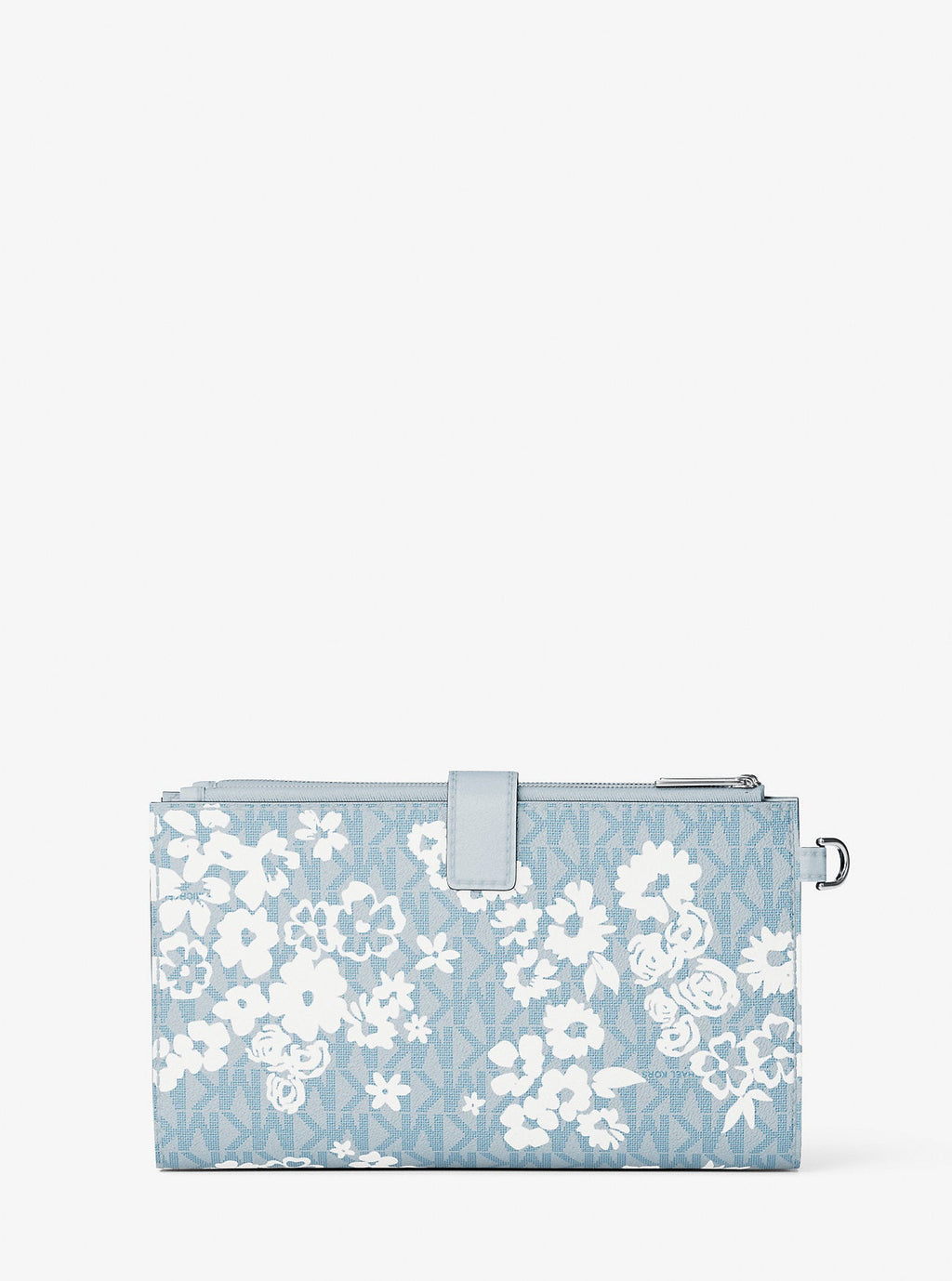 Jet Set Travel Large Printed Signature Logo Wristlet