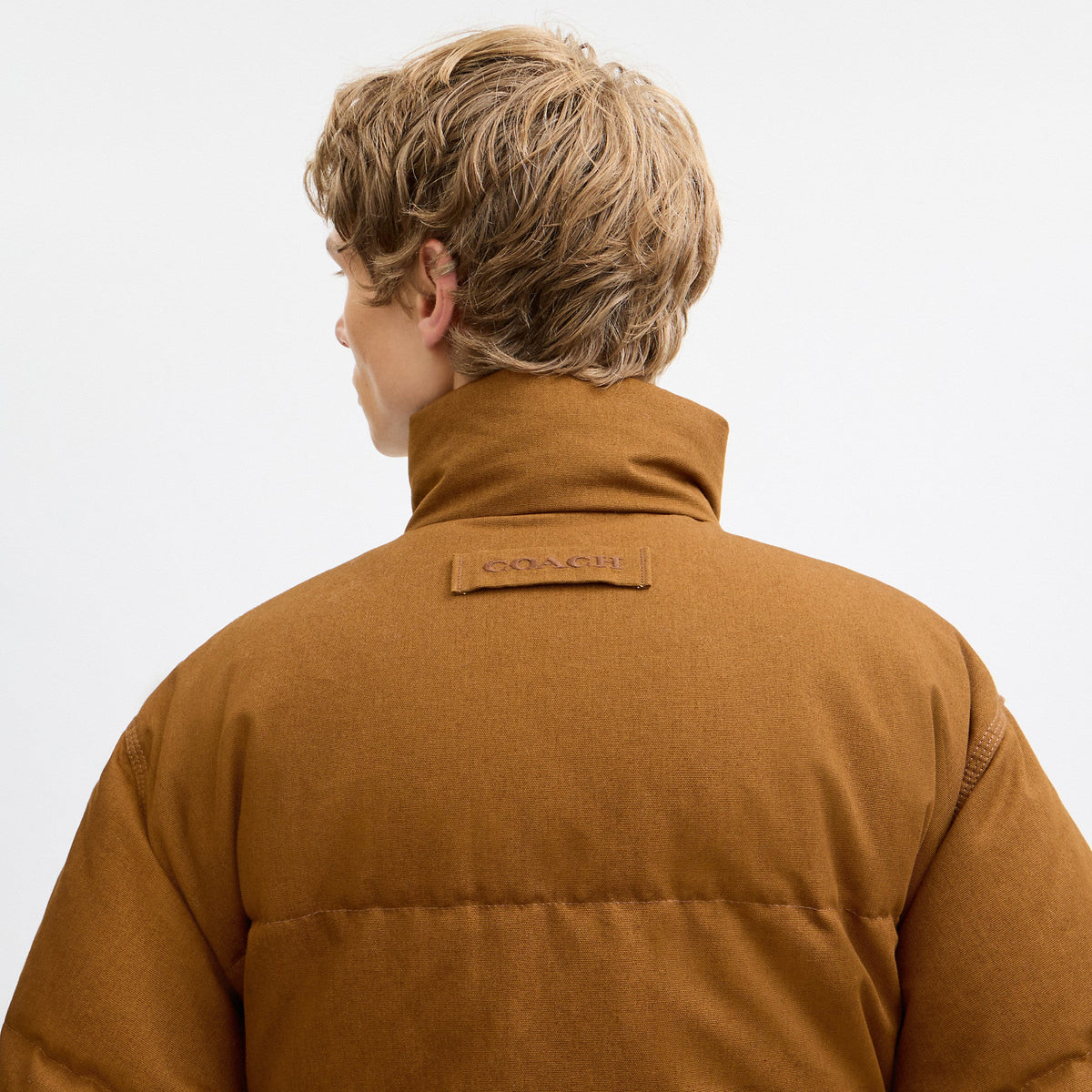 Coach Outlet Canvas Down Jacket