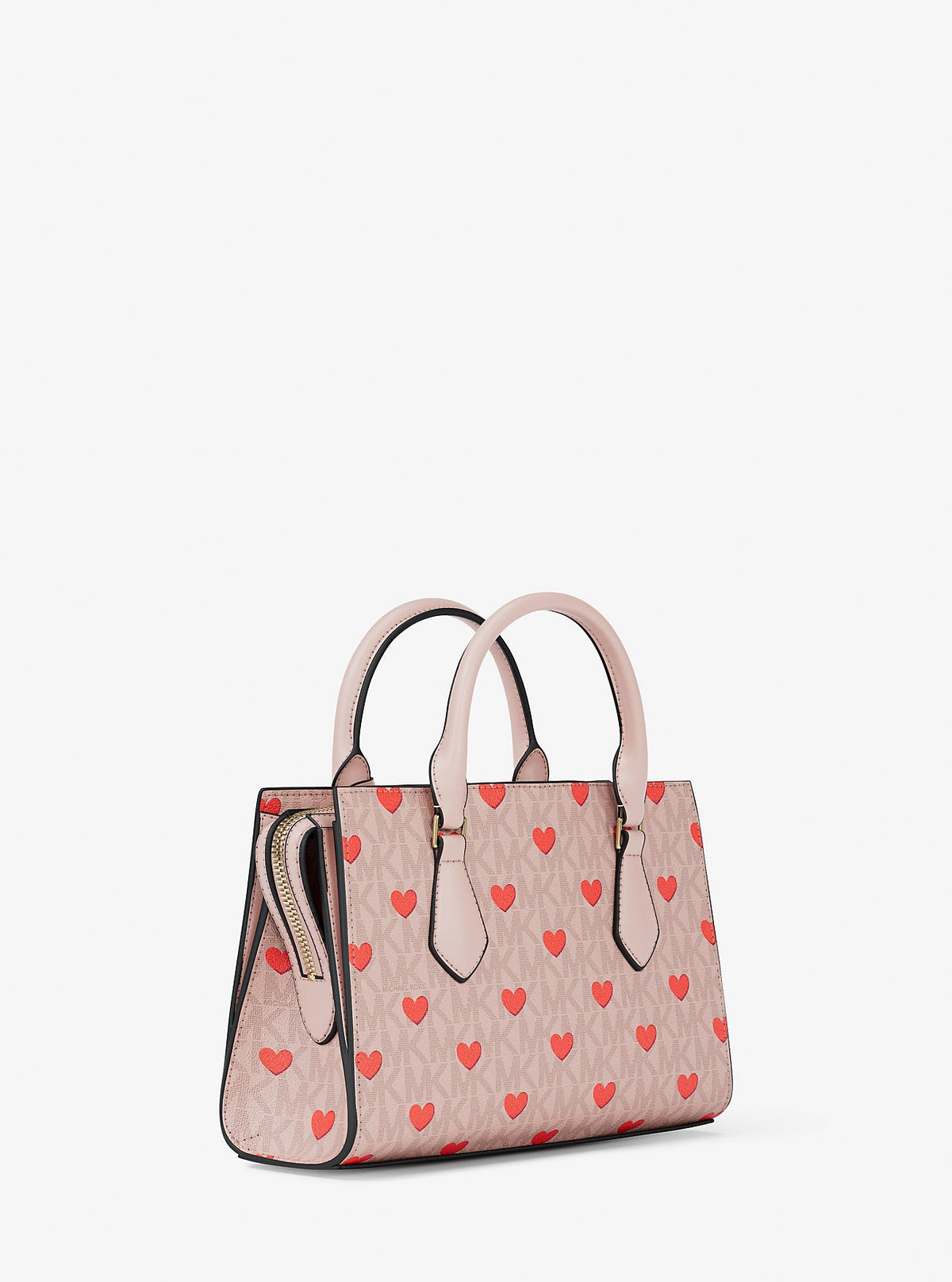 Sheila Small Embellished Signature Logo Satchel