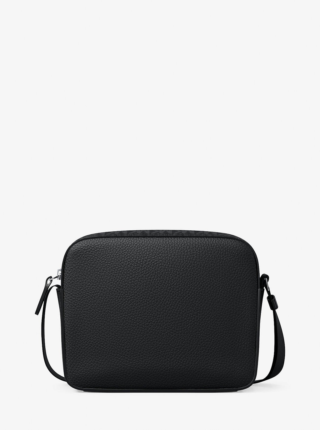 Cooper Medium Pebbled Leather and Signature Logo Camera Crossbody Bag