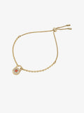 Pavé Lock Slider Bracelet