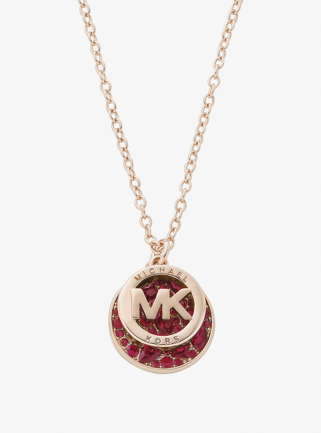 Pavé Logo Necklace