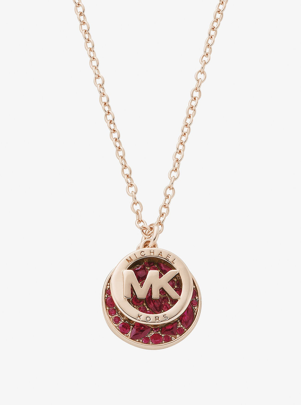 Pavé Logo Necklace