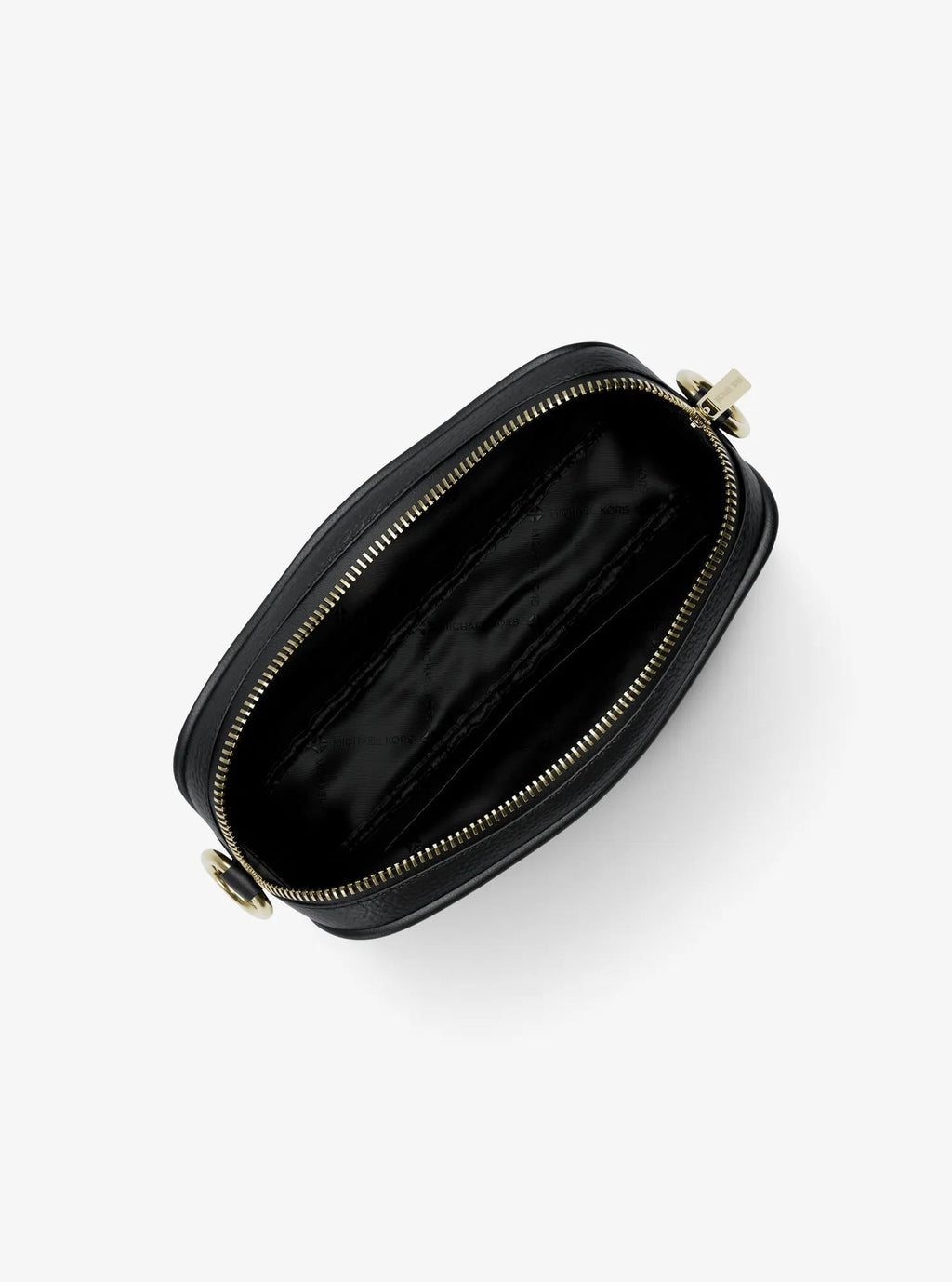 Jet Set Small Pebbled Leather Camera Crossbody Bag