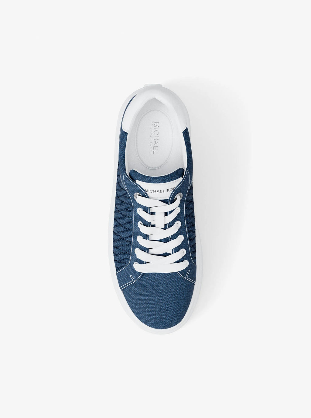 Romey Matelassé Denim Platform Sneaker