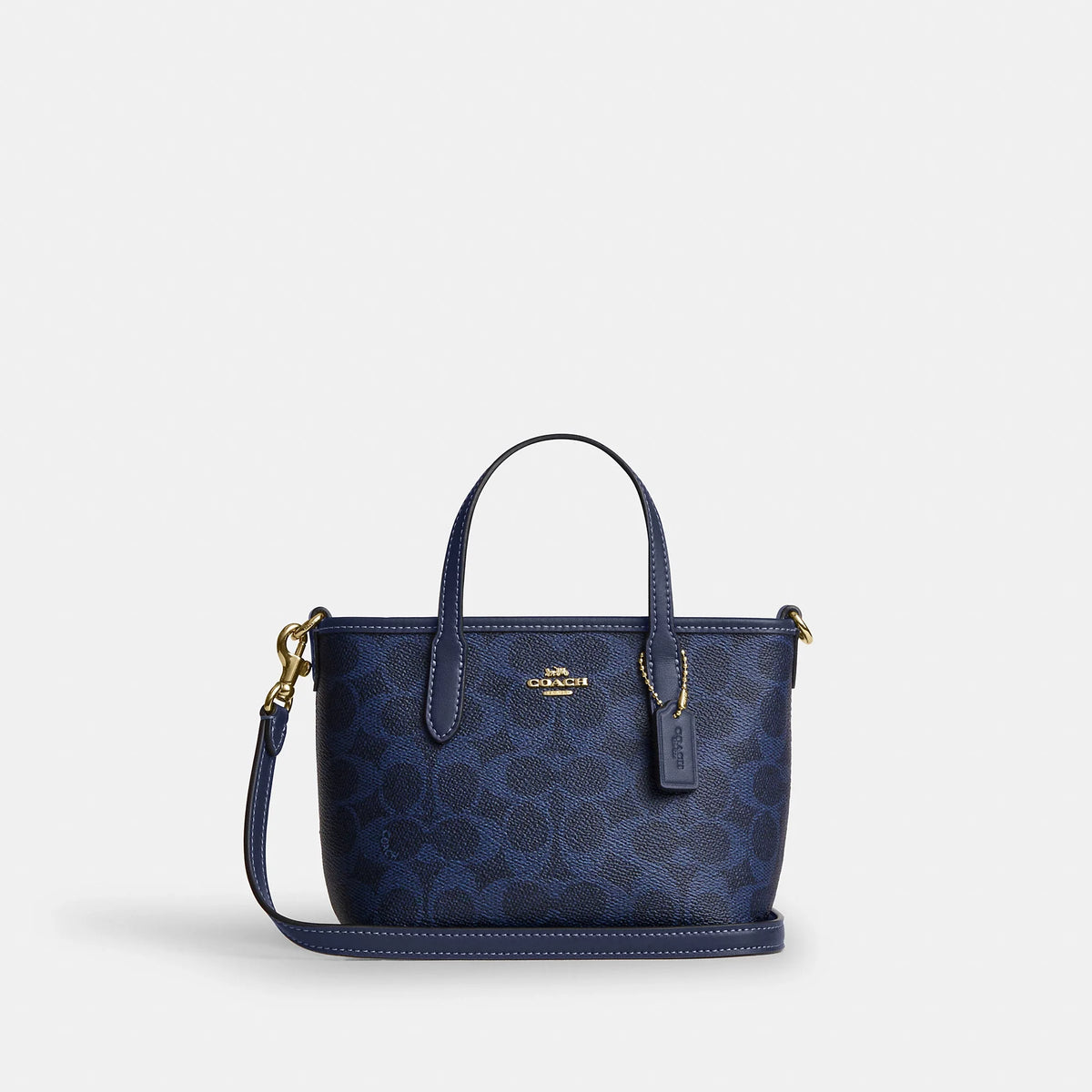 Coach Outlet City Mini Tote Bag In Signature Canvas
