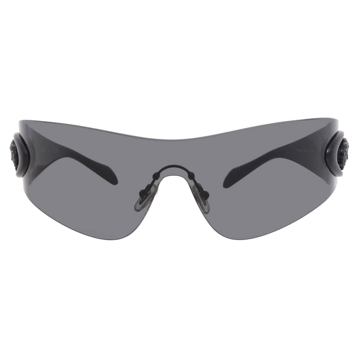 Versace Dark Grey Shield Men's Sunglasses VE2280 143687 42
