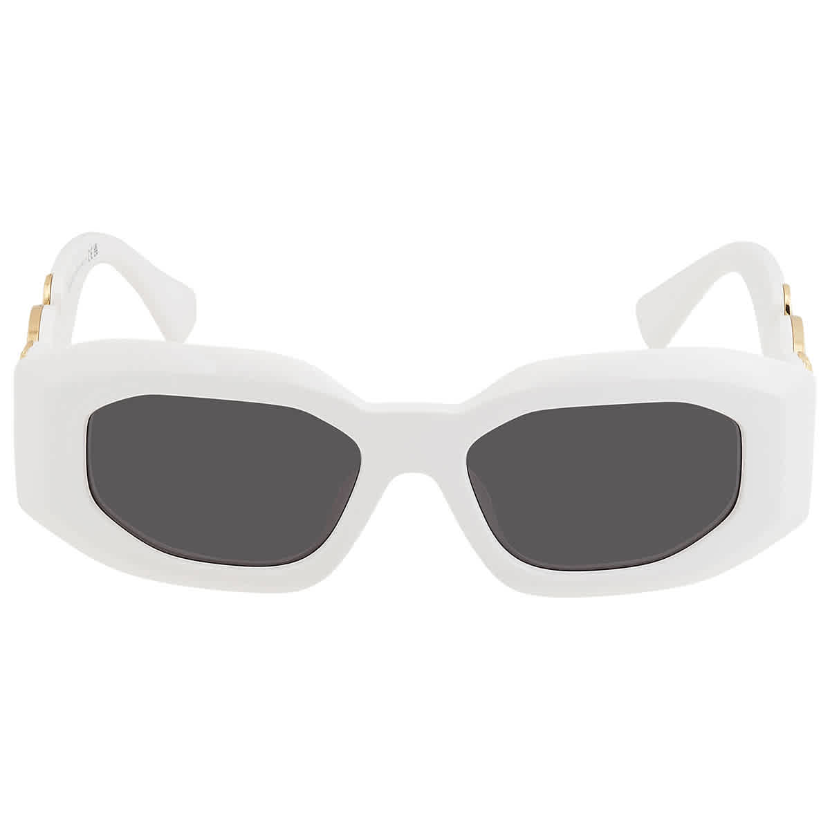 Versace Dark Gray Irregular Men's Sunglasses VE4425U 314/87 53