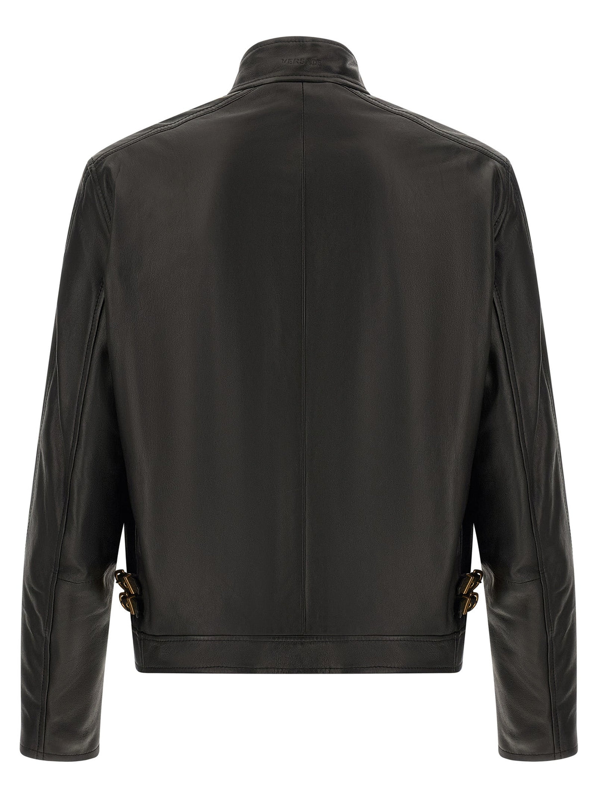 Versace Lamb Leather Leather Men's Jacket