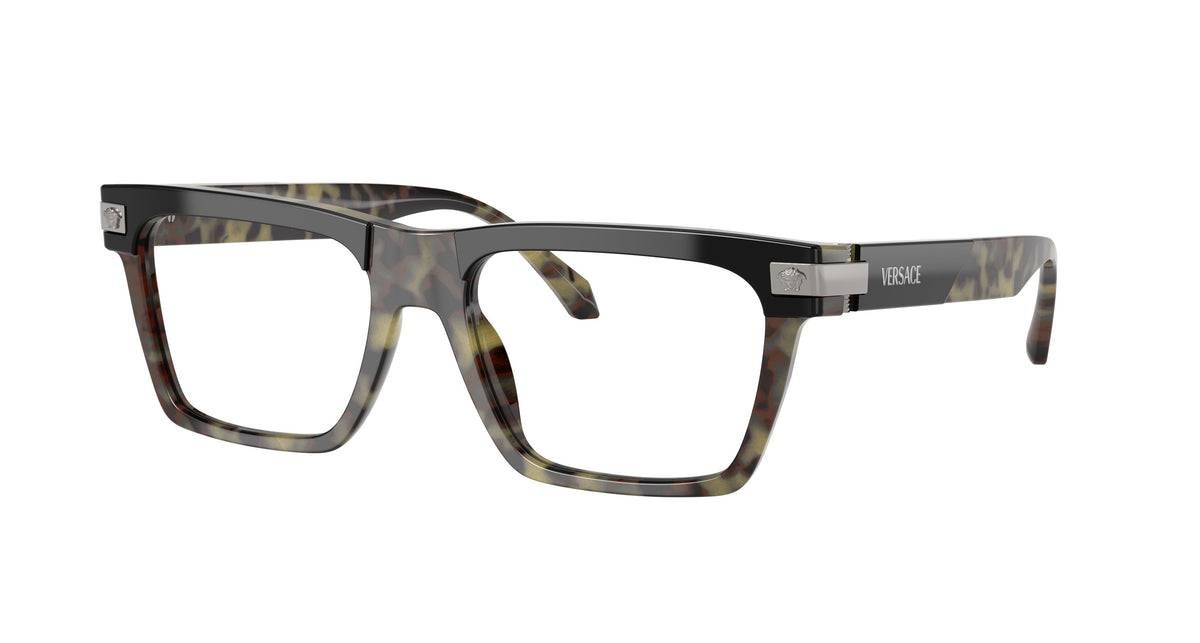 0ve3354 Oversized Square Tortoiseshell Sunglasses