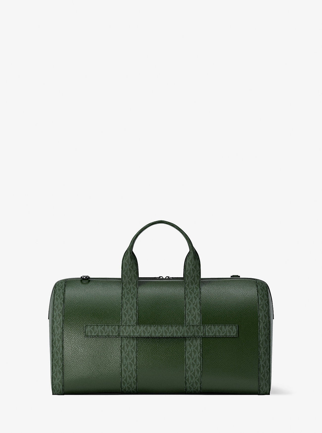 Cooper Pebbled Leather and Signature Logo Duffel Bag