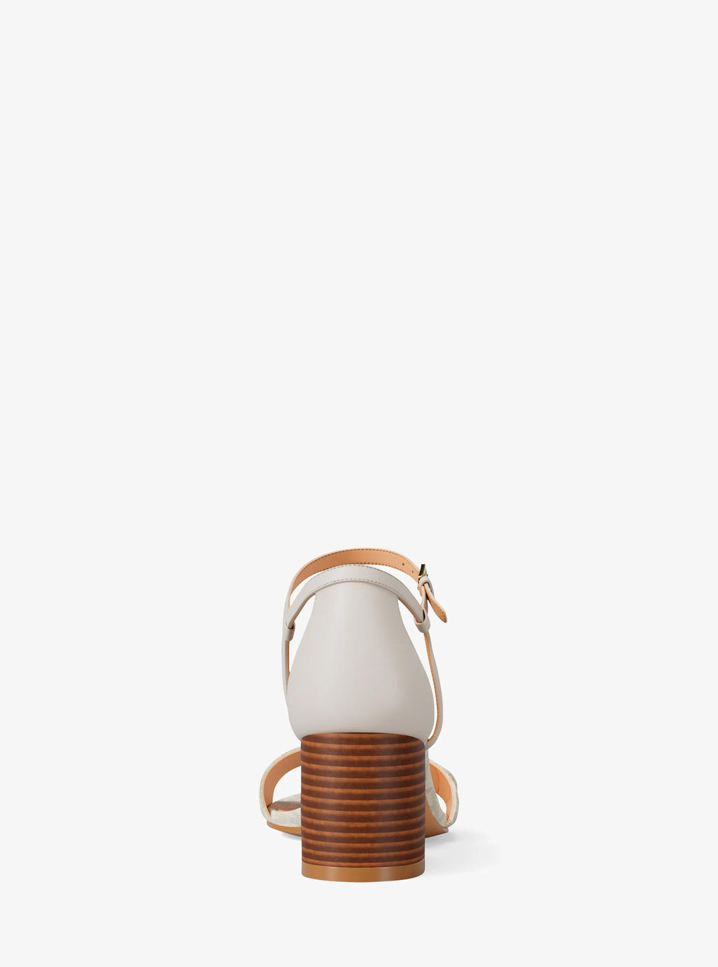Hannah Signature Logo Block Heel Sandal