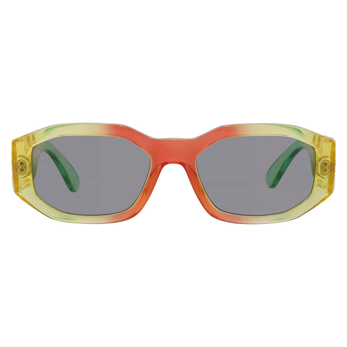 Versace Grey Geometric Men's Sunglasses VE4361 5530/1 53
