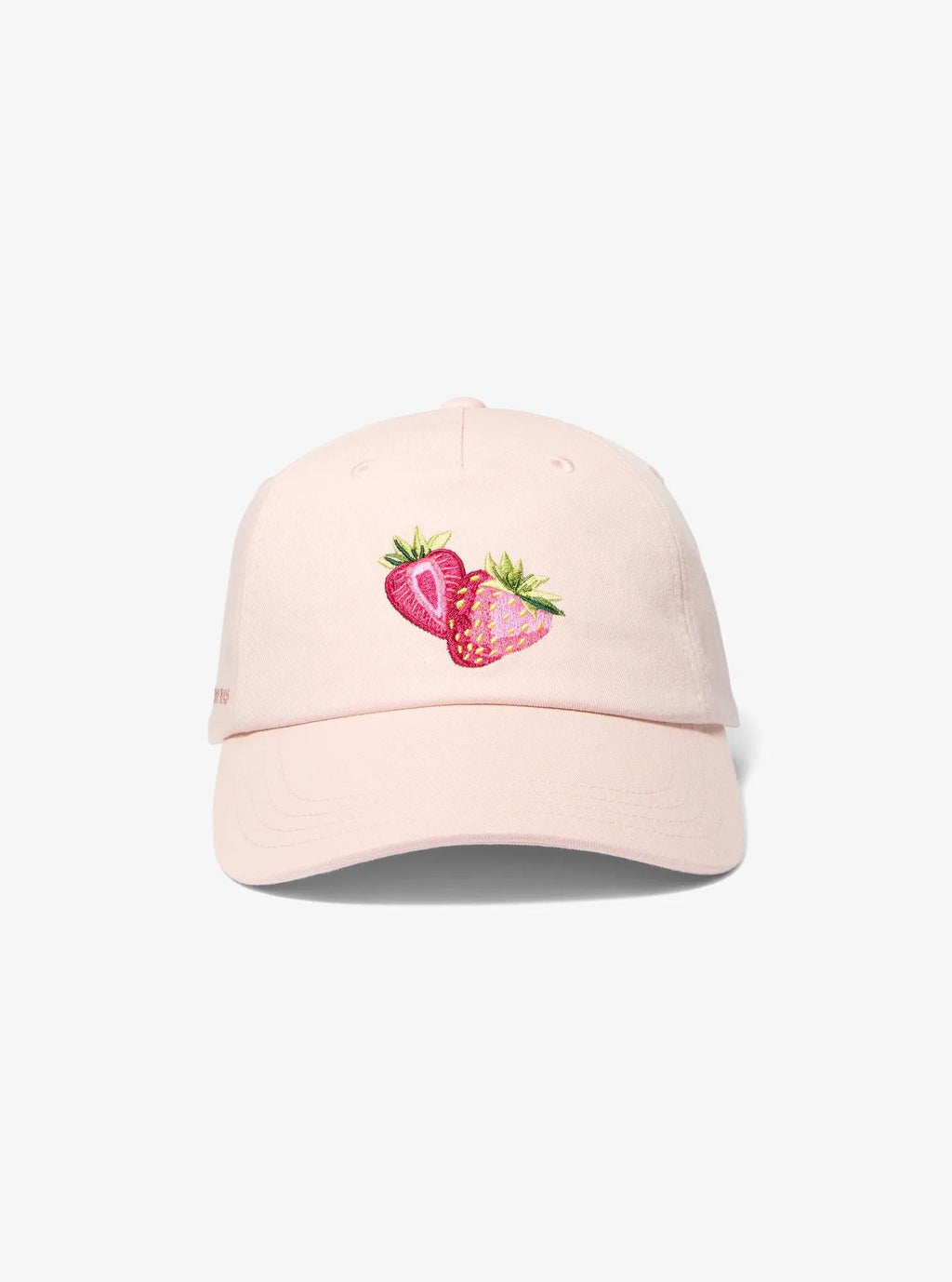 Fruit Embroidered Cotton Baseball Hat