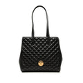 Versace Leather Pouch Tote Bag (Pre-Owned)
